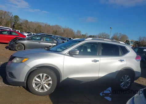 2016 Nissan Rogue Sv z USA, uszkodzony, nr VIN KNMAT2MV3GP593772